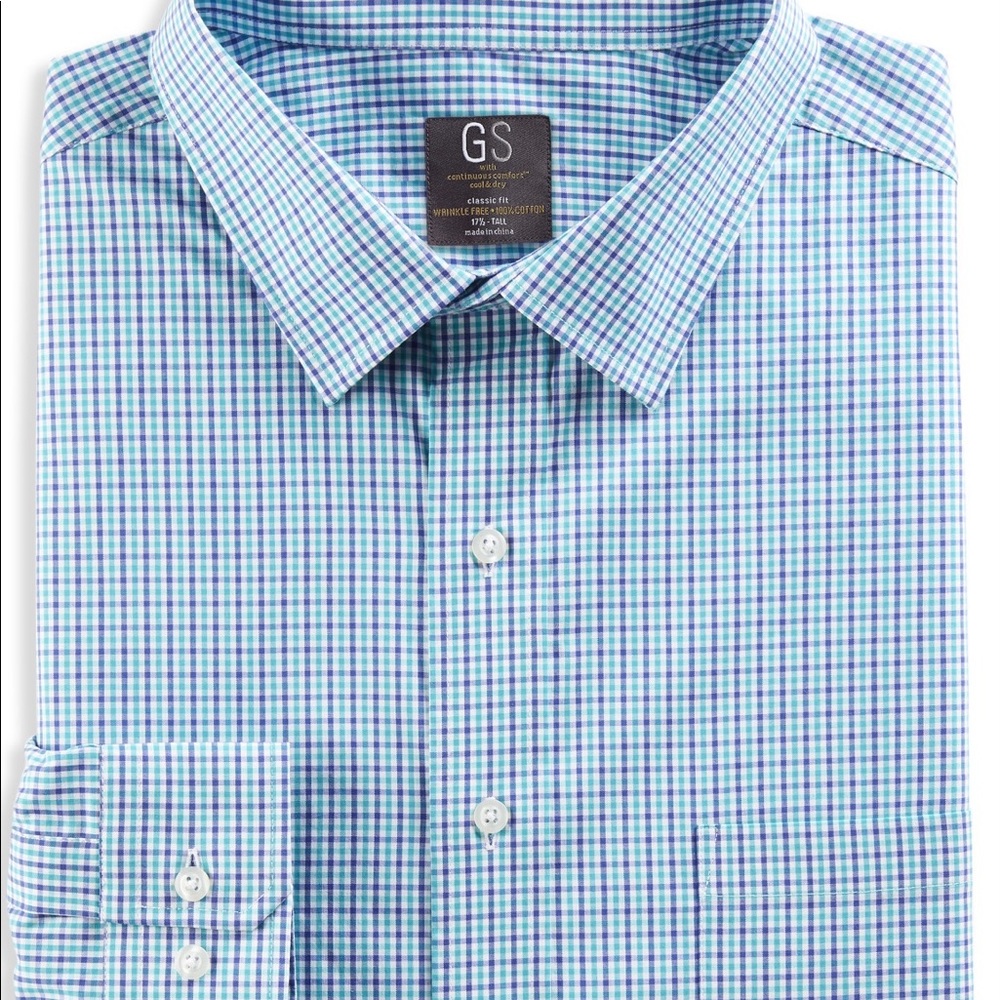NWT - DXL men’s shirt 20” 35/36 - plaid